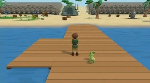 The jetty at Tidewhisper Cove